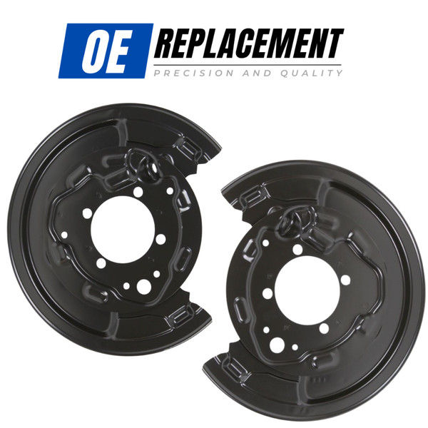 2X Bremsscheibe Staubschutz Hinten Schild Links & Rechts FÜR Toyota Avensis T25-image