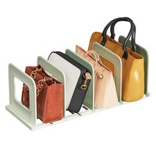 Closet Shelf Dividers Adjustable 2-Pack Shelf Separators Organiser for Handbags