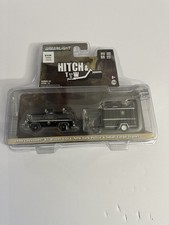 NEW Greenlight Hitch & Tow Utica New York Police 1990 Chevy K5 Blazer & Trailer
