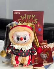 Rare POP MART WHY SO SERIOUS Plush Pendant Blind Box-Collectible, Perfect Gifts