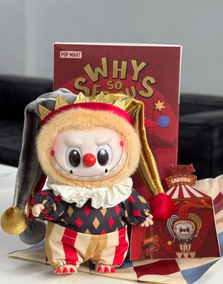 Pop Mart Why So Serious Plush Keychain Blind Box, Randomly Shipped