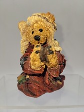 Boyds Bears Bearstone Nativity Series 2 Theresa... As Mary Resin Figurine #2402