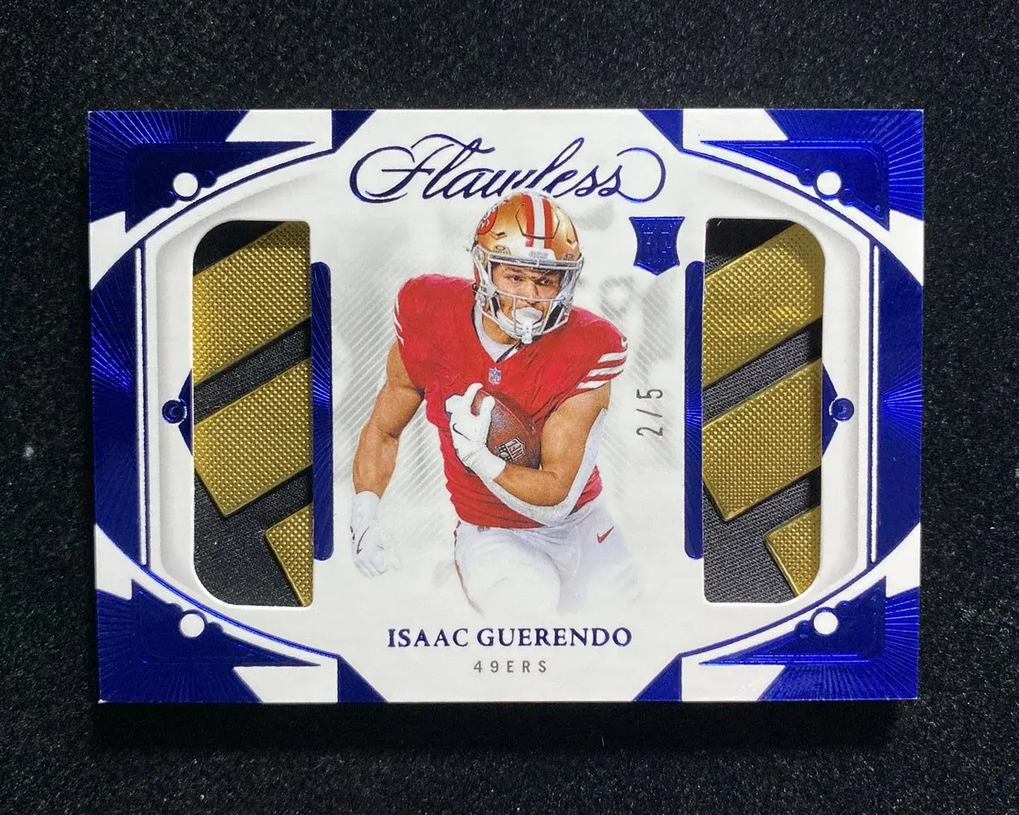 Isaac Guerendo Panini Flawless Debut Duals Relics #DDIGO Base
