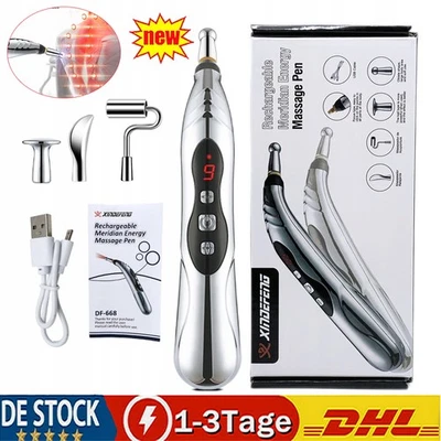 MARKENLOS Elektronische Akupunktur Stift Elektrische Meridian Körper Energie Massage Pen
