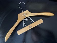 Vintage Harmony House Wooden Suit Hanger Wide Shoulder Heavy Duty 19" Jacket