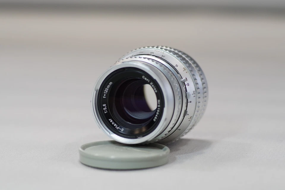 Lente macro Hasselblad Zeiss S-Planar 120 mm f/5,6 C. Cromo. Limpio Foto 4 de 4