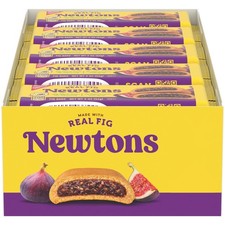 Newtons Soft Baked Real Fruit Fig Bars, Chewy Cookies, 10 Snack 20 OZ