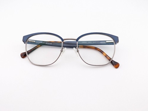Lucky Brand Eyeglasses, Frames Only, VLBD534 Navy/Tortoise, 52-19-145, Metal