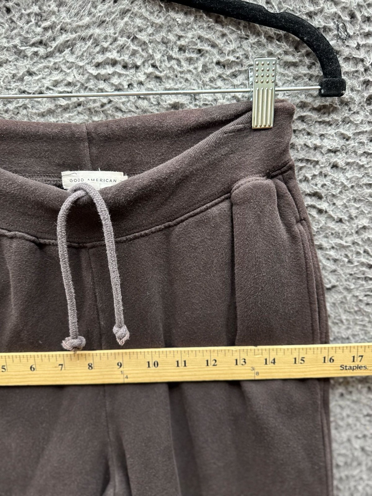 Good American Essentials Cotton Drawstring Sweatp… - image 11