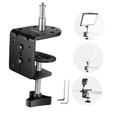 Heavy Duty C Clamp with Mounting Column for Light Stand, ST-CCD1 1 Pack