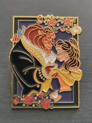 LA BELLE ET LA BÊTE DIE SCHÖNE UND DAS BIEST Anstecknadel Aufnäher Neu Hochwertig