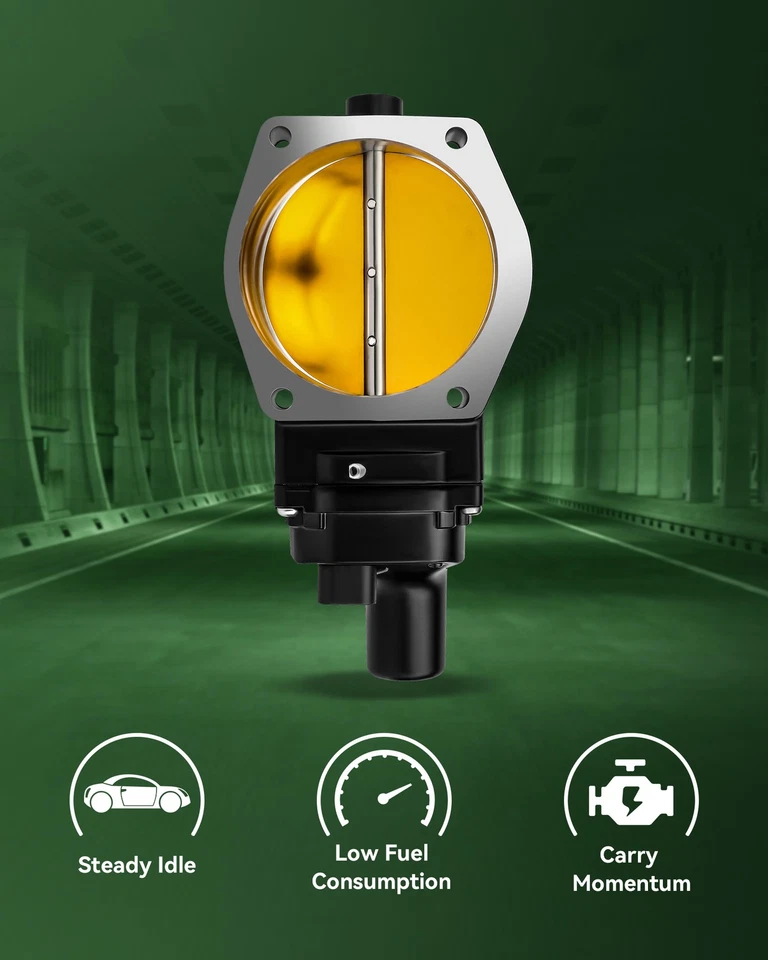 Cuerpo del acelerador 102 mm para Chevrolet Camaro Trailblazer Corvette SS Pontiac G8 GTO Foto 2 de 4