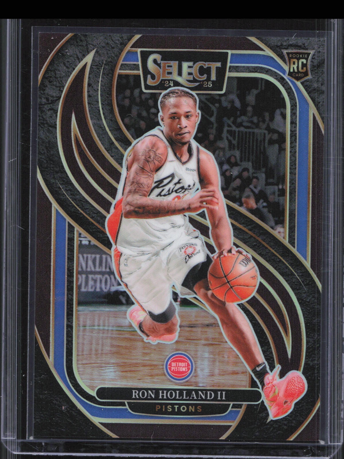 2024-25 Panini Select Ron Holland II #198 Rookie Maroon Prizm /175 Pistons