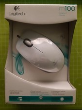 Logitech M100 Optische Maus - Kabelgebunden -...