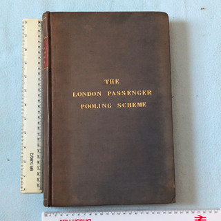 Bound Volume Report The London Passenger Pooling Scheme 1934 1935