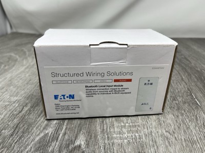 Eaton Structured Wiring Solutions Bluetooth Local Input Module White ESWABTMW
