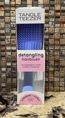 Tangle Teezer Ultimate Detangler Hair Brush, Dry & Wet Curly Hair/Lilac NIB