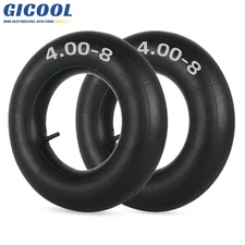 GICOOL 2Pk 4.80/4.00-8 Replacement Inner Tube for Wheelbarrow Hand Truck, TR-13