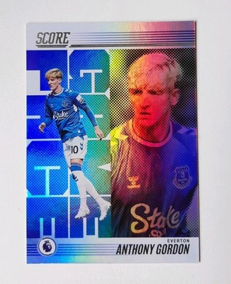 Anthony Gordon GAME FACE - Case Hit Panini Score Premier League Soccer 2022/23