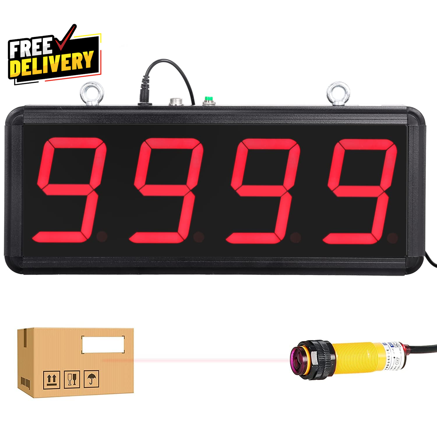 Digital LED Counter 4In Digits Display Counter People Visitor Counter Count up..