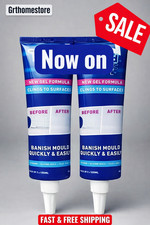 2 x GENUINE MOULD REMOVER MAGIC EXTREME GEL FORMULA 120G TUBE Eco TAPS SINKS