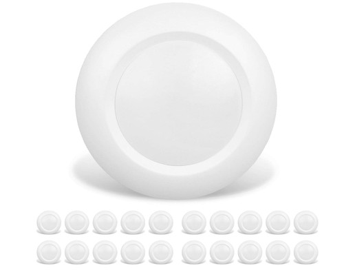 JULLISON 4 Inch LED Smart Slim Recessed Pot Light, WiFi APP& Voice Control 5K