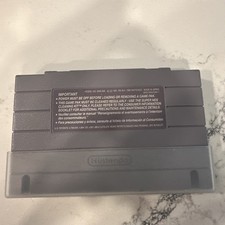 Super Mario World Nintendo SNES Game Cartridge