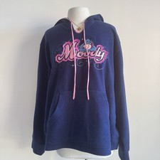 Vintage Disney Moody Eeyore Winnie The Pooh Hoodie Pullover Spell out XL