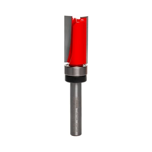Freud Top Bearing Flush Trim Bit - Ideal for Template Routing, Sign Lettering, 