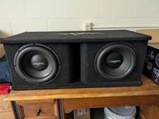 Skar Audio Dual 12" 2400W Loaded SDR Series Vented Subwoofer Enclosure -...