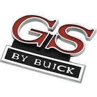 1972 Buick GS; Grill Emblem; GS by BUICK Nameplate