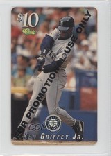 1995 Classic Phone Cards Promotional $10 Ken Griffey Jr HOF 2u3
