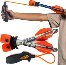 Kids Slingshot Rocket Launcher Outdoor Summer Play Toy
