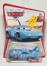 2005 Disney Pixar Cars King Desert Card Series Dinoco Die Cast Car NOS on Card.