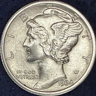 1934-P Mercury Silver Dime Ch BU