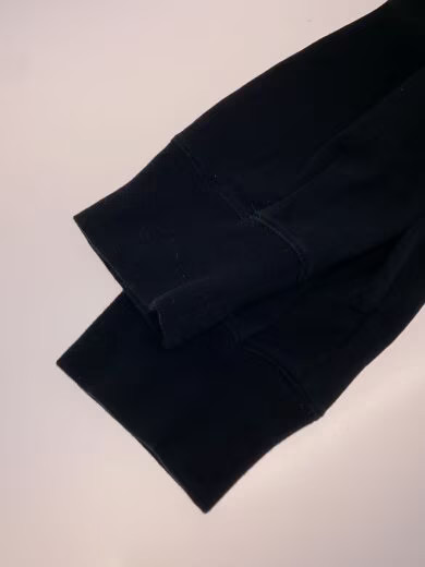 STONE ISLAND Ghost Half Zip Sweatshirt/ Size M/ Cotton/ Black/ Solid Color thumbnail 6