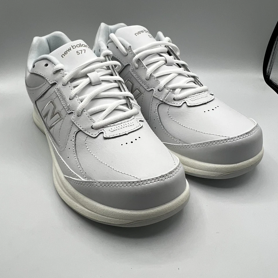 New Balance 577 v1 Zapatos para Caminar Tenis Blancos Mujeres 9 Hombres 7.5 Medianos Nuevos Foto 4 de 4
