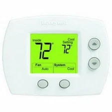 Honeywell TH5110D1022 FocusPRO 5000 Digital Non-Programmable Thermostat Power
