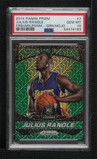 2014-15 Prizm Industry Summit Green Mojo 1/25 Julius Randle #7 PSA 10 GEM MT z0q
