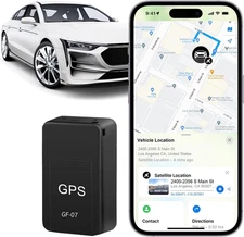No-Subscription GPS Tracker | Real-Time Car, Pet & Kid Locator w/ Magnet