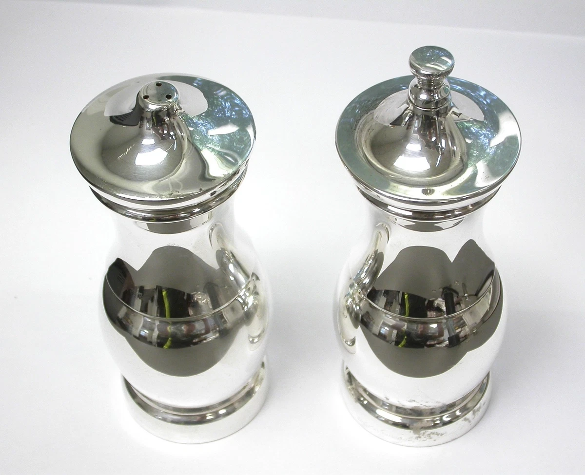 Tiffany & Co. Antique Sterling Silver Salt & Pepper Shakers for