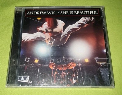 Andrew W.K. She Is Beautiful Enhanced CD Single 2002 NEW!