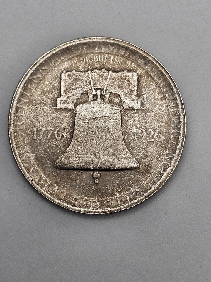 1926 Sesquicentennial Commemorative Silver Half Dollar - Image 4 of 4