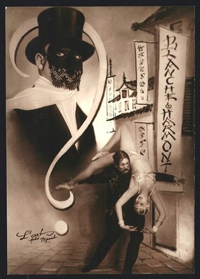 Fotografie L´Art, Budapest, Akrobatisches Chinesisches Tanzpaar Blanche & Harmo 