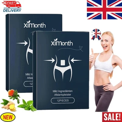 AS SHOW 60x Slimming Patches Weight Loss Diet Extra Strong Detox Fat Burn Slim Patch UK