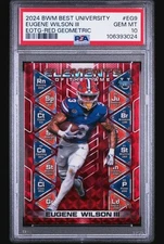 2024 Bowmans Best U Eugene Wilson III EOTG Red Geometric /10 PSA 10 Gem ☆POP 1☆