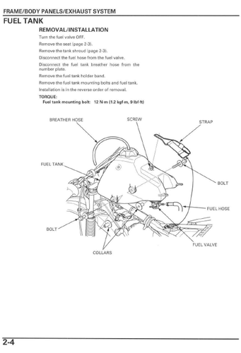 Honda CRF80F CRF80 F CRF 80 F CRF100F CRF100 F 2004 - 2013 Werkstatthandbuch USB - Bild 3 von 9