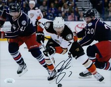 Andrew Cogliano Anaheim Ducks Signed 8x10 Matte Photo JSA Authenticated