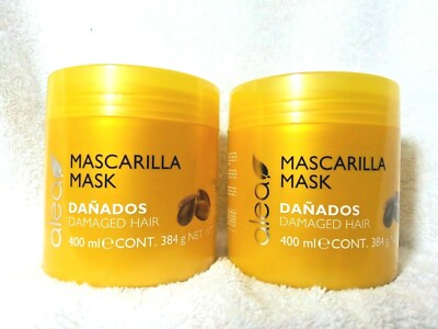 Alea Damaged Hair Mask with Argan Oil Mask-13.5oz/400ml- 2 Units