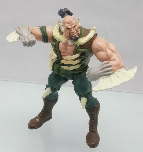 GHOST RIDER Skinner Action Figure Marvel 1995 TOY BIZ Extending Rib & GLOW DARK - Foto 5 di 8